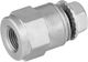 Axle Nut Adapter - silver/M10 x 1