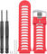 Ersatzarmband für Forerunner 920XT - weiß-rot/universal