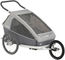 Croozer Jogger-Set für Kid Zweisitzer ab 2018 - black-silver/universal