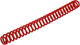 RockShox Muelle de repuesto para Lyrik Coil desde Modelo 2010 - rojo/medio