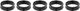 Precision Headset Spacers - black/10 mm