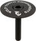 Ultralight Top Cap - black/1 1/8"
