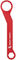 Wolf Tooth Components Herramienta de ejes de pedalier Pack Wrench - red/universal