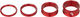 Precision Headset Steuersatz Spacer Kit - red/1 1/8"