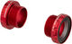 Eje de pedalier BSA 30 Coated - red/BSA
