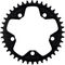 110 BCD Gravel / CX / Road Kettenblatt - black/40 Zähne