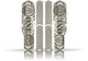 chain:TAPE 3000 Chainstay Protector Set - illuminati/universal