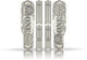 chain:TAPE 3000 Chainstay Protector Set - illuminati grey/universal