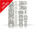 rie:sel frame:TAPE 3000 Frame Protection Sticker Set - japan grey/universal