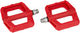 Ride Platform Pedals - red/universal