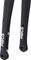 Columbus Fourche Futura Cross Plus - black mat/Axe Traversant 12 mm/100 mm/1 1/8" - 1,5" tapered/28"