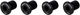 Vis de Plateau Filetées M8 4 bras 10 mm - black/10 mm