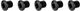Plato Oval 1X Gravel para 110/5 BCD - black/44 dientes