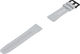 Garmin QuickFit 22 Silicone Watch Strap - stone white