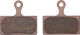 Jagwire Bremsbeläge Disc für Shimano - sinter - Stahl/SH-008