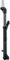 Recon Silver RL Solo Air 27,5" Federgabel - gloss black/130 mm / 1.5 tapered / 15 x 100 mm / 42 mm