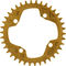 Garbaruk Kettenblatt Round 104 mm Lochkreis 1-fach - gold/38 Z