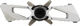 crankbrothers Mallet DH Klickpedale - hp silver