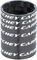 WCS Carbon Spacer Set - glossy UD carbon/1 1/8"