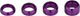 OneUp Components Set de espaciadores Axle R Shims Spacer Set - purple/universal