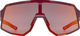 uvex Sequence CV Glasses - burgundy matt | mirror red