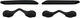 Set de accesorios de marcos para gafas Radarlock - black/universal