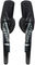 SRAM Force 22 v+h Set Scheibenbremse hydr. m. DoubleTap® Schalt-/Bremsgriff - ice grey anodized/Satz (VR Steck +HR)