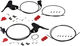 SRAM Set frenos disco hidr. Rival 1 d+t manetas de cambio/frenos DoubleTap® - black/set (RD + RT)