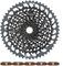 SRAM Set desgaste cassette GX Eagle XG-1275 + cadena Eagle 12 velocidades - black - XX1 copper/10-52