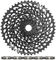 SRAM Set desgaste cassette GX Eagle XG-1275 + cadena Eagle 12 velocidades - black - GX silver-black/10-50