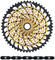 SRAM Set desgaste cassette XX1 Eagle XG-1299 + cadena PC XX1 Eagle 12 vel. - gold - XX1 black/10-52