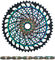 SRAM XX1 Eagle XG-1299 Cassette + PC XX1 Eagle Chain 12-speed Wear Kit - rainbow - XX1 rainbow/10-52