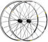 Crossride UB 26" Laufradsatz - schwarz-weiß/26" Satz (VR 9x100 + HR 10x135) Shimano