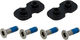 Problem Solvers Plataforma de pedal para pedales de clip Deckster - negro/universal