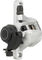 BR-R317 Brake Caliper w/ Resin Pads - silver/rear
