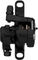 BR-R317 Brake Caliper w/ Resin Pads - black/front