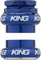 Chris King GripNut Bold EC34/28,6 - EC34/30 Gewindesteuersatz - navy/EC34/28,6 - EC34/30