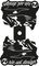 rie:sel design Autocollant pour Trou de Valve Roadbike Gotthardpass 60 mm - gsotthardpass