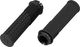 Peaty's Monarch Grips Knurl Lock-On Handlebar Grips - black/thick