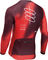 Northwave Blade L/S Trikot - lava red-bordeaux | S