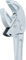 Wera 6004 Joker Self-Setting Open-End Adjustable Wrench - silver/XL