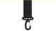 Correa hom. c. mosquetón p. Downtown/Office-Bag/Rack-Pack/Travel-Biker - black/110 cm
