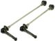 Set de cierre rápido de buje KQR Titan MTB - negro/set (RD + RT)