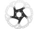 Bremsscheibe SM-RT86 6-Loch für XT - schwarz-silber/180 mm