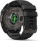 Garmin fēnix 9 AMOLED Sapphire DLC Titan 51 mm Multisport-Smartwatch - schwarz-carbongrau