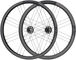 Campagnolo Shamal Carbon Disc Center Lock 28" Laufradsatz - black/28" Satz (VR 12x100 + HR 12x142) Shimano