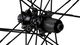 crankbrothers Juego de ruedas Zinc 3 Disc 6 agujeros - black-white/28" set (RD 15x100 + RT 12x142) clincher Shimano