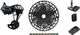 SRAM Kit de actualización X01 Eagle AXS 1x12 vel. con cassette p. Shimano - black - XX1 rainbow/11-50