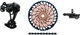 Kit de Mise à Niveau XX1 Eagle 1x12 vitesses VAE avec Cassette - copper - XX1 black/10-52