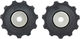 Shimano Galets de Dérailleur pour SLX, Deore 10 vitesses - 1 paire - universal/universal